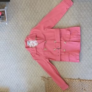 Old Navy pink chino jacket